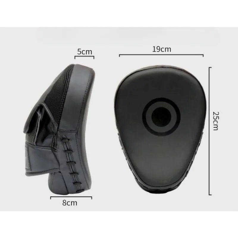 Curved Boxing Hand Pads – MMA & Kickboxing Focus Punch Target