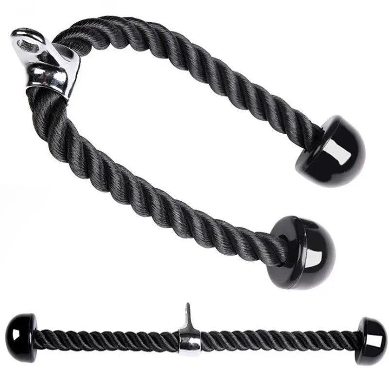 Triceps & Back Rope – Face Pull Handles for Gym & Fitness