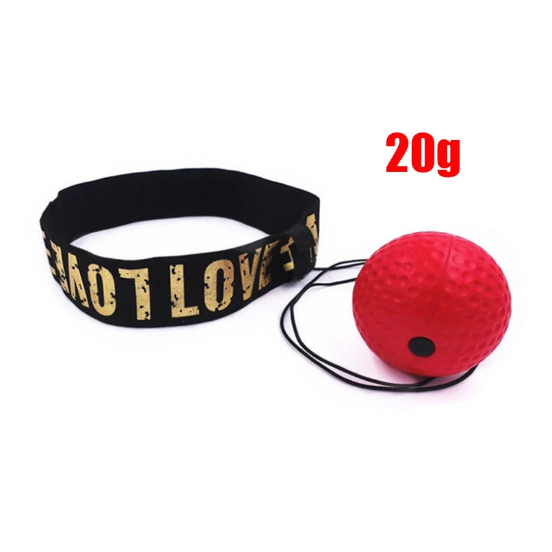 Boxing Speed Ball – Head-Mounted PU Punch Ball for MMA & Fitness