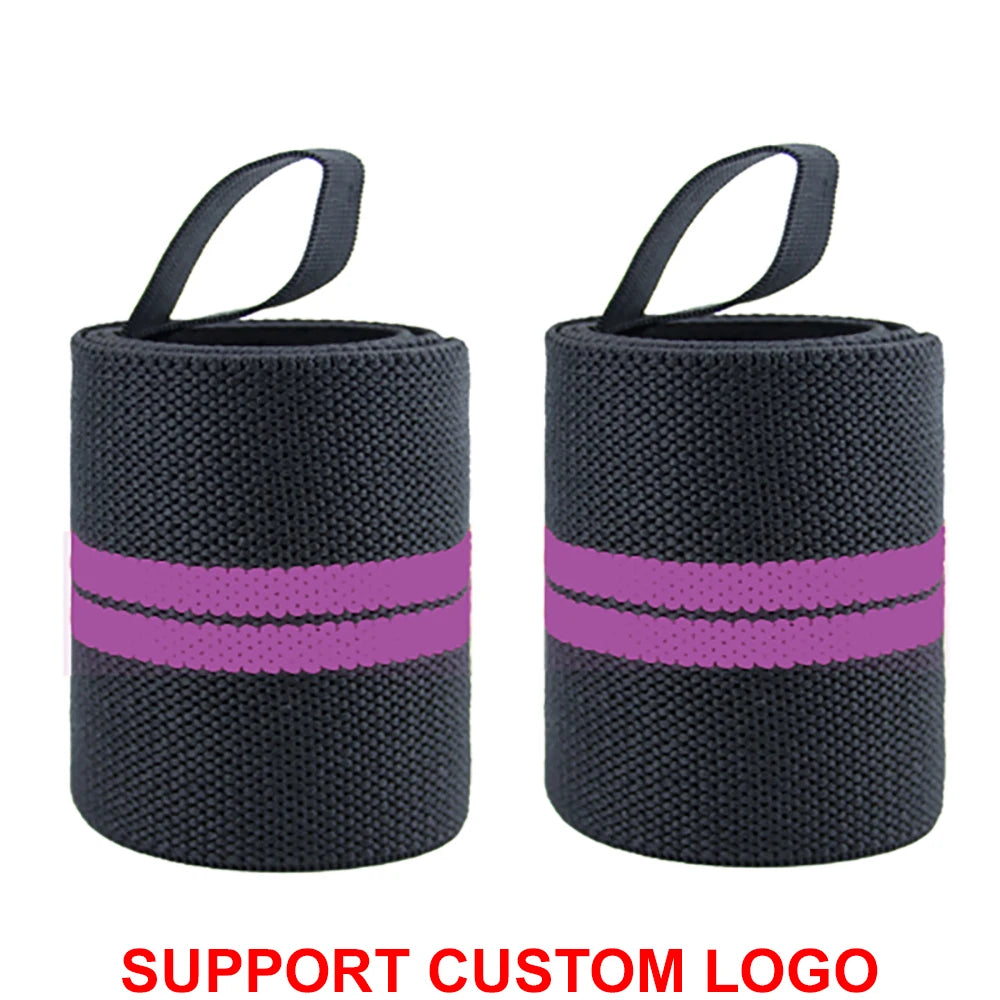 1 Pair Wrist Wraps – Extra Strength Support for Weightlifting & Gym