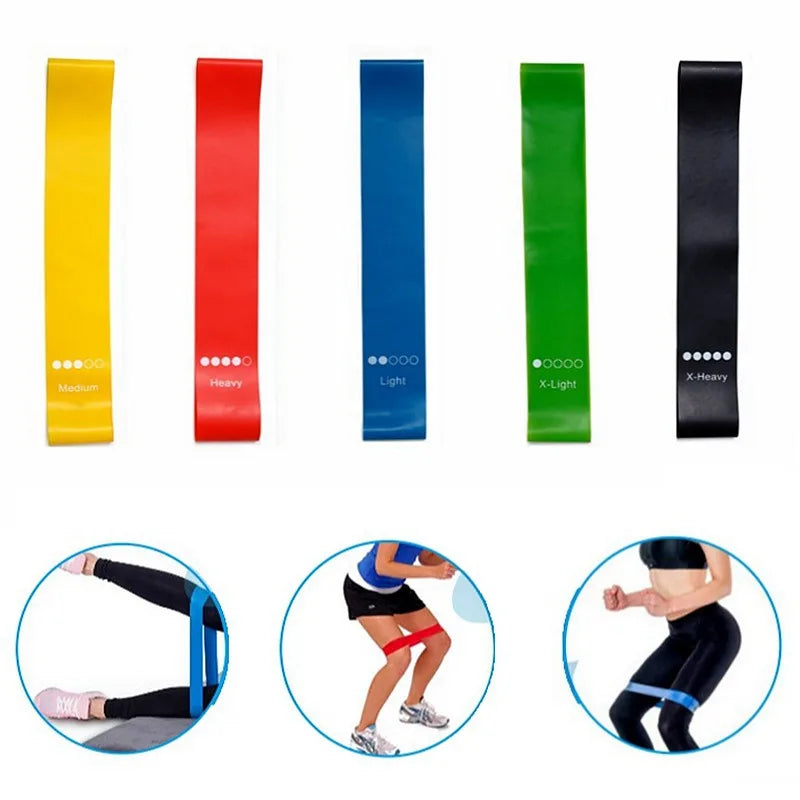 TPE Resistance Bands Set – Elastic Loop Bands for Strength & Yoga