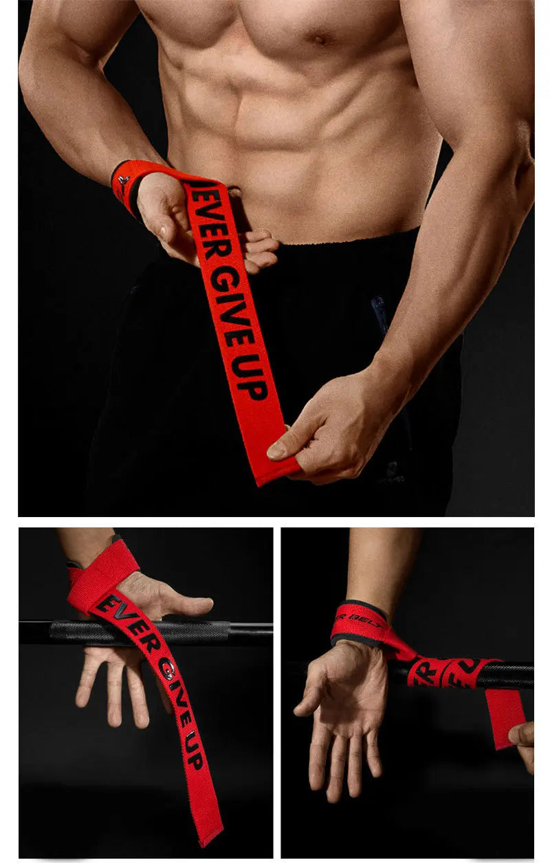 Weight Lifting Straps – Non-Slip Wrist Support for Gym & Fitness