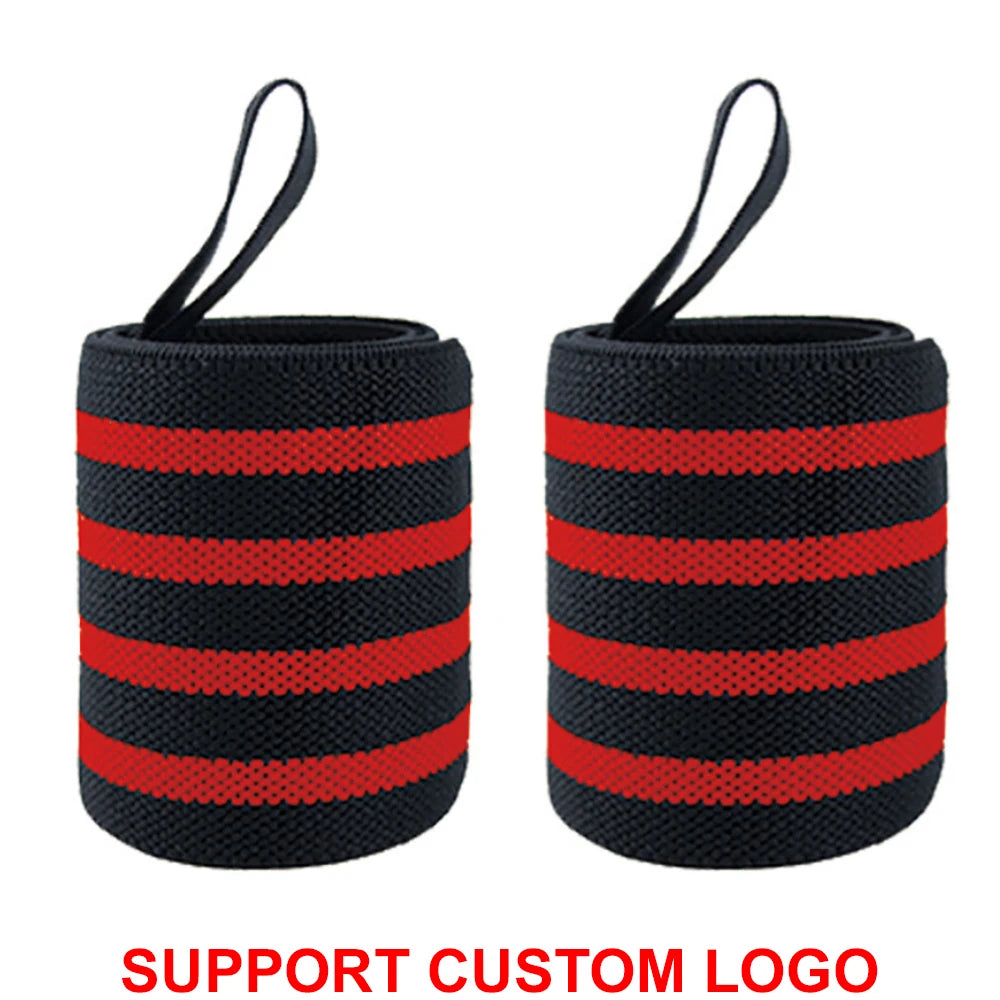 1 Pair Wrist Wraps – Extra Strength Support for Weightlifting & Gym