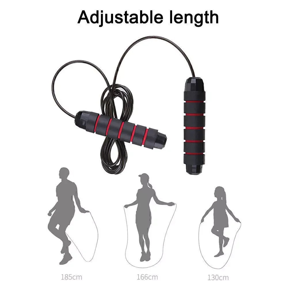 2.8/3m Jump Rope – Fast Steel Wire for Crossfit, Boxing & Fitness