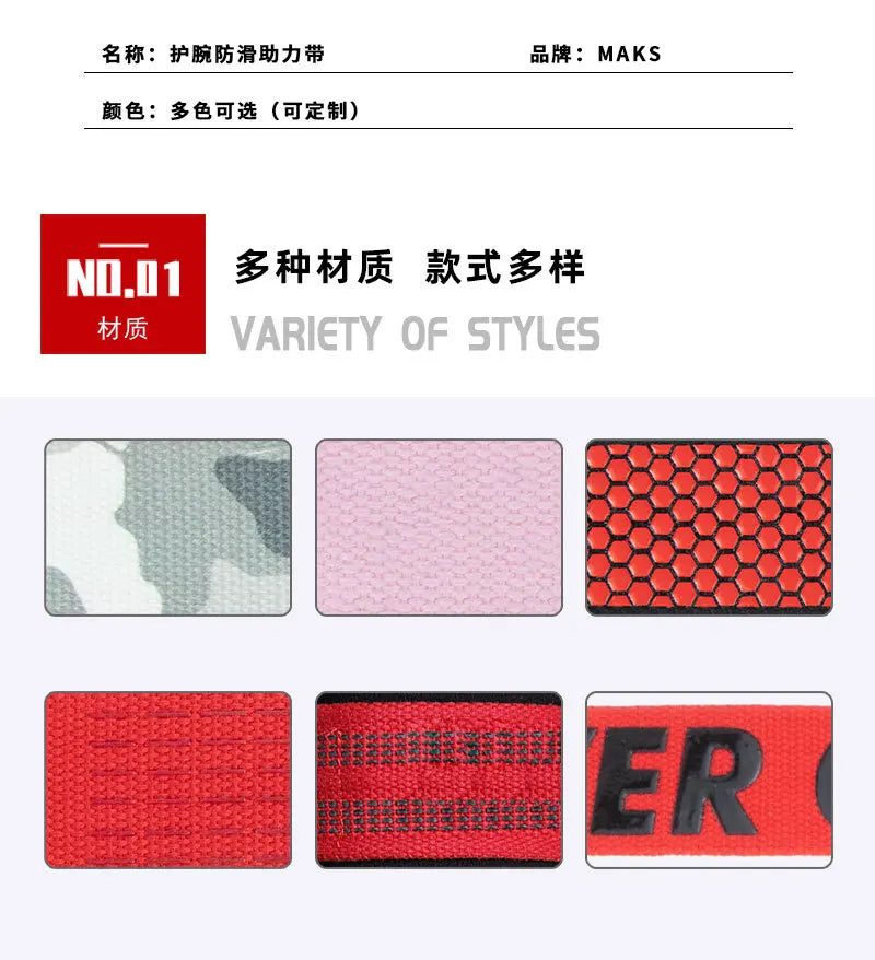 Weight Lifting Straps – Non-Slip Wrist Support for Gym & Fitness