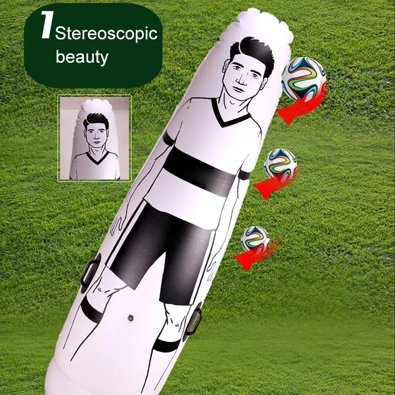 1.75m Inflatable Football Training Dummy – Goalkeeper Practice Tool