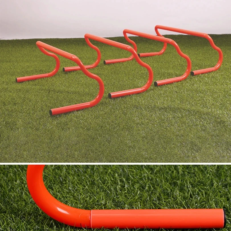 Adjustable Football Training Hurdles – Outdoor Agility & Ladder Trainer
