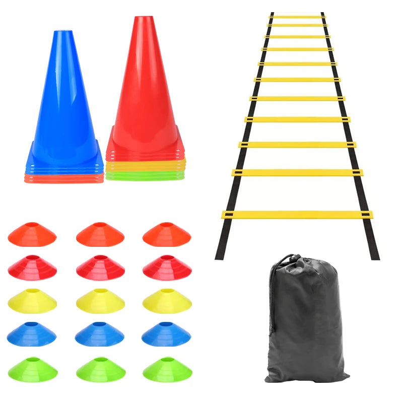 Agility Ladder Set – Nylon Straps for Speed & Football Training