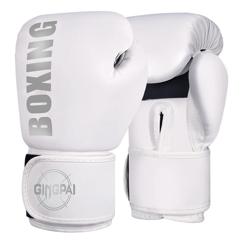 6–12oz Boxing Gloves – Professional Sanda & Muay Thai Training for Men & Women