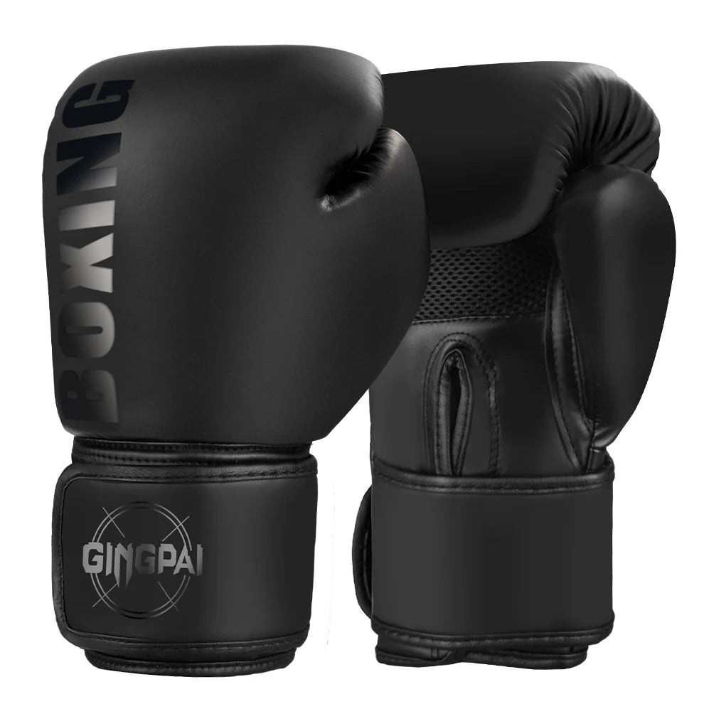 6–12oz Boxing Gloves – Professional Sanda & Muay Thai Training for Men & Women