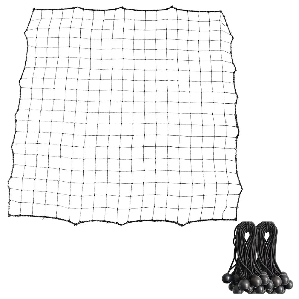Soccer Rebounder Net – Bounce Back Training Net with 20 Elastic Ropes