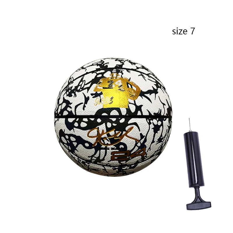 Kobe Glow Reflective Basketball – Limited Edition Night Training Ball (Sizes 5–7)