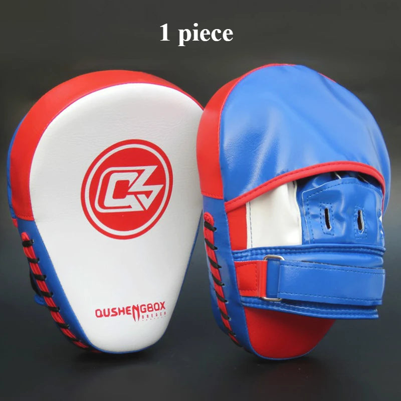 Curved Boxing Hand Pads – MMA & Kickboxing Focus Punch Target