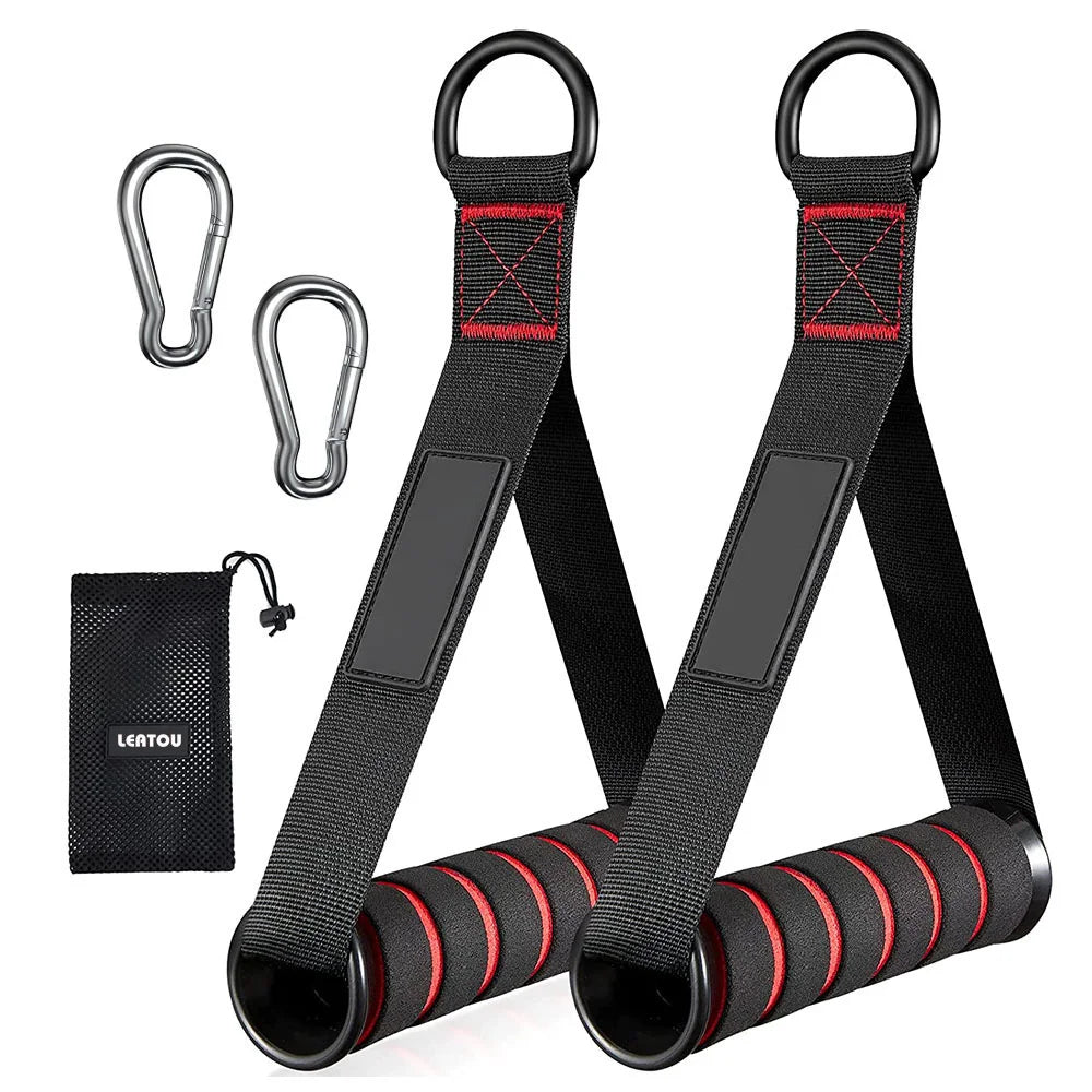 Triceps & Back Rope – Face Pull Handles for Gym & Fitness